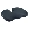 Ergonomic seat cushion LEITZ Ergo Cozy velvet grey