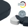 Ergonomic seat cushion LEITZ Ergo Cozy velvet grey