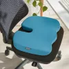 Ergonomic seat cushion LEITZ Ergo Cozy calm blue