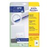 Label AVERY 3490 70x36 mm white universal 720 labels/box 30 sheets/box