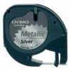 Labeling tape DYMO LetraTag 59429 12mm x 4m metal silver