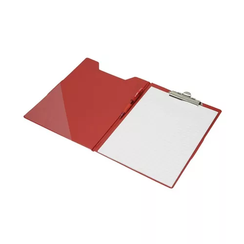 Writing board OPTIMA A/4 with lid PP red