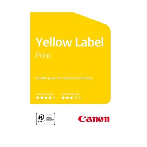 Photocopy paper CANON Yellow Label Print A/4 80 g 500 sheets/pack