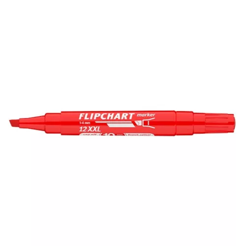 Flipchart marker ICO Artip 12 XXL cut red 1-4mm