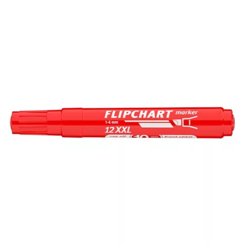 Flipchart marker ICO Artip 12 XXL cut red 1-4mm