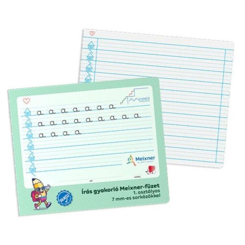 Business notebook ICO Süni A/4 32 sheets practicing Meixner's writing 1st grade with 7 mm line spacing