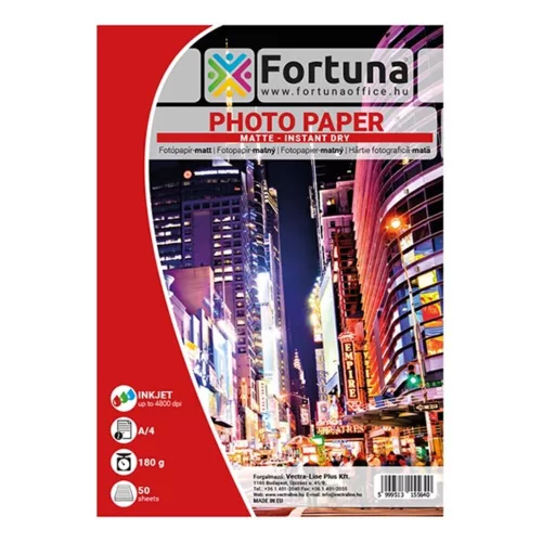 Photo paper FORTUNA A/4 inkjet matte 180 g 50 sheets