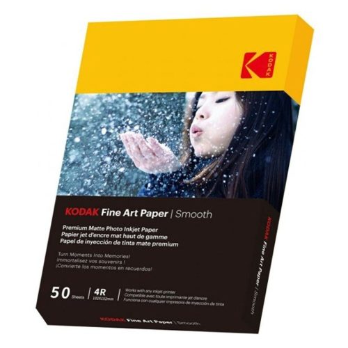 Photo paper KODAK Fine Art Smooth 10x15 cm 230 g 50 sheets