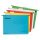 Hanging folder ESSELTE Classic A/4 cardboard recycled mixed 10 pieces