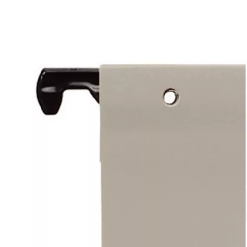 Hanging folder with quick fastening LEITZ Alpha A/4 cardboard natural 25 pieces