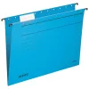 Hanging folder LEITZ Alpha Standard A/4 cardboard blue 25 pieces