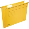 Hanging folder LEITZ Alpha Standard A/4 cardboard yellow 25 pieces