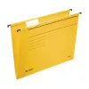 Hanging folder LEITZ Alpha Standard A/4 cardboard yellow 25 pieces