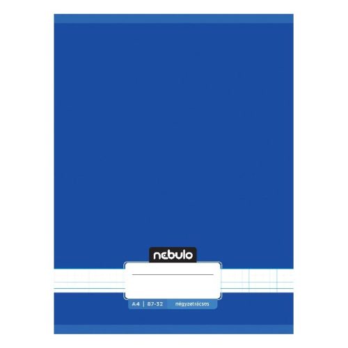 Checkered notebook NEBULO A/4 32 pages 87-32 Monochrome and Gradient boys 12 pieces