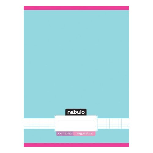 Checkered notebook NEBULO A/4 32 pages 87-32 Monochrome and Gradient girls 12 pieces