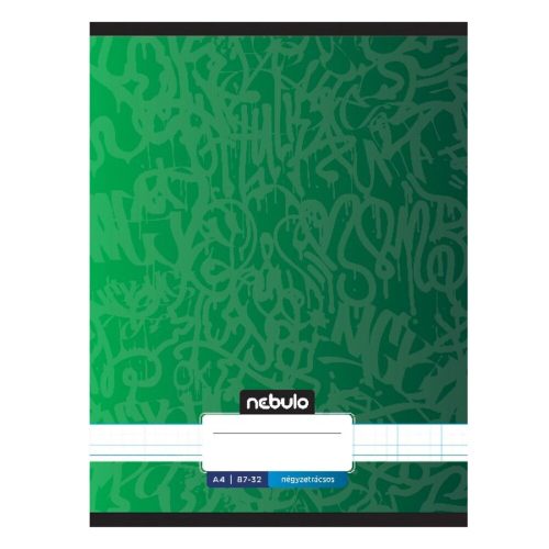 Checkered notebook NEBULO A/4 32 pages 87-32 Xtreme 12 pieces