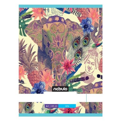 Booklet plain NEBULO A/4 32 pages 80-32 L-Design 12 pcs/pack