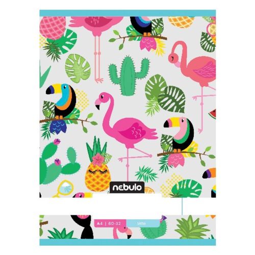 Booklet plain NEBULO A/4 32 pages 80-32 L-Design 12 pcs/pack