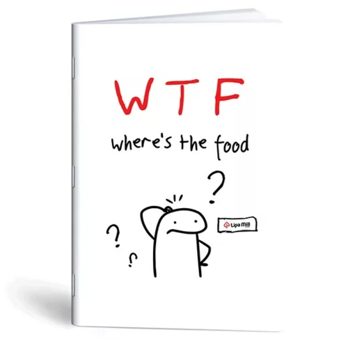 Notebook lined LIPAMILL A/4 40 pages Meme