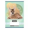 Lined notebook NEBULO A/5 32 pages 14-32 1st grade Animals 16 pieces