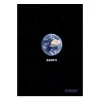 Notebook lined STREET A/4 54 pages with Planets margin