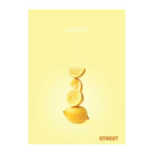 Notebook lined STREET A/5 54 pages with Fresh margin