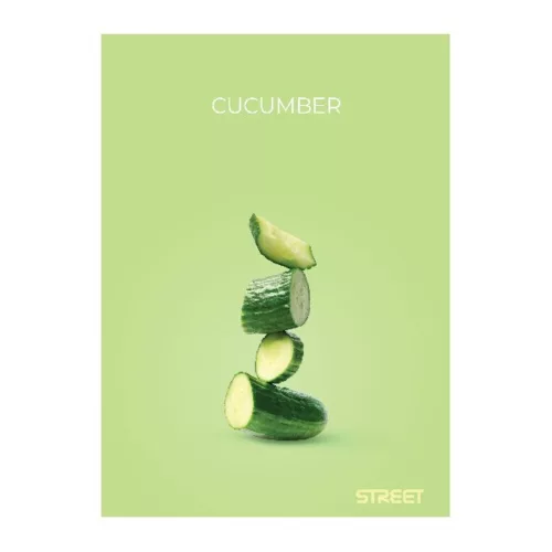 Notebook lined STREET A/5 54 pages with Fresh margin