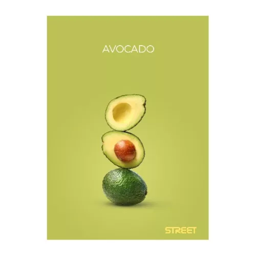 Notebook lined STREET A/5 54 pages with Fresh margin