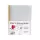 Booklet cover ICO Hedgehog with self-adhesive strip mixed sizes 10 pieces