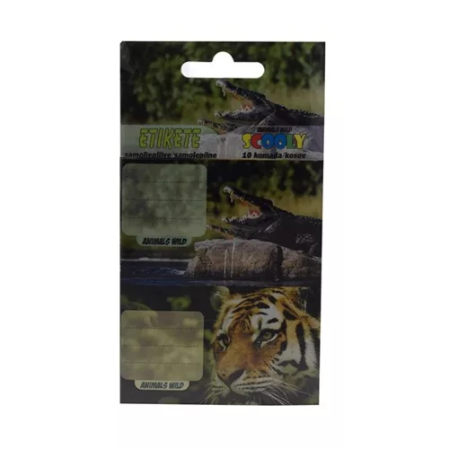 Booklet label STREET Kids Girls 10 labels/pack