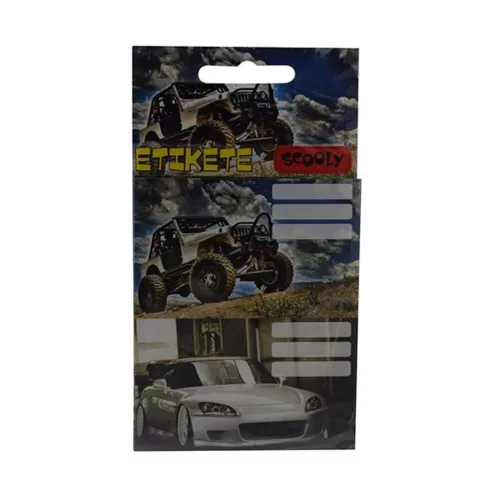 Booklet label STREET Kids Girls 10 labels/pack