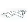 Paper clip DURABLE 50 mm zinc 100 pieces