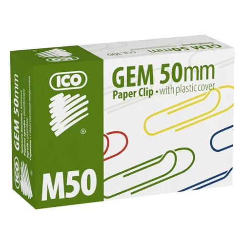 Paper clip ICO 50mm colored