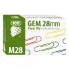 Paper clip ICO M28 28mm colored