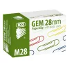 Paper clip ICO M28 28mm colored