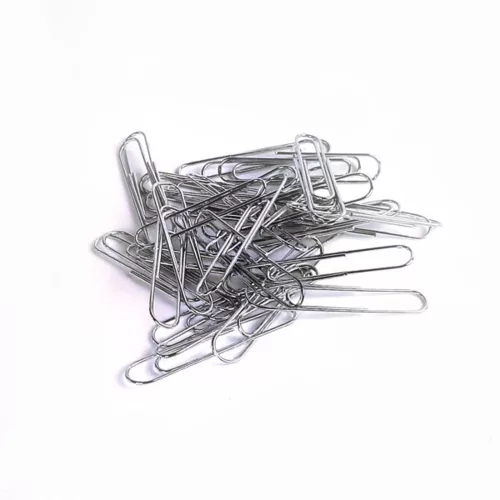 Paper clip WEBER'S 50mm nickel 100 pieces