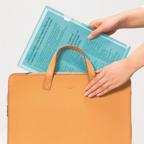 Genotherm "L" PLUS A/4 data protection text encrypting mixed colors 5 pieces