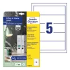 Spine label AVERY C32267-10 54x190mm 50 labels/box 10 sheets/box