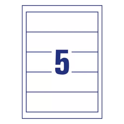 Spine label AVERY C32267-10 54x190mm 50 labels/box 10 sheets/box