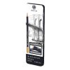 Graphite pencil ASTRA metal box 3B-2H 6 pieces