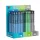 Graphite pencil display ICO Hedgehog triangle HB,B,2B dark pastel 184 pieces