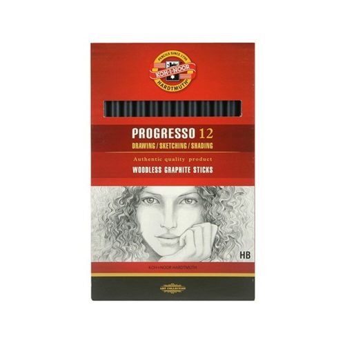 Graphite pencil KOH-I-NOOR 8911 Progresso HB cylindrical