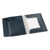 Rubber folder LEITZ Cozy A/4 plastic with extra inner pocket, velvet gray