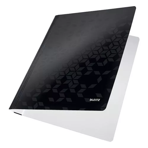Quick binder LEITZ Wow A/4 laminated cardboard black