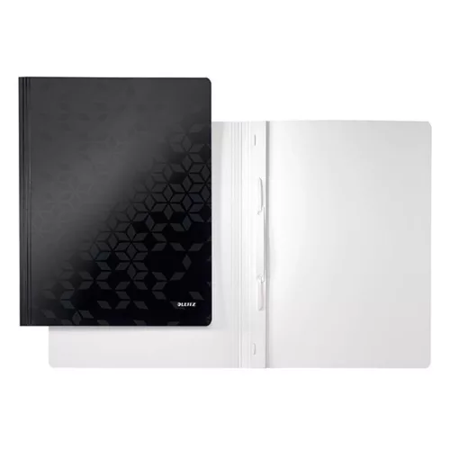 Quick binder LEITZ Wow A/4 laminated cardboard black