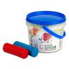 Plasticine ICO Hedgehog colored in 8 colored buckets 700 g