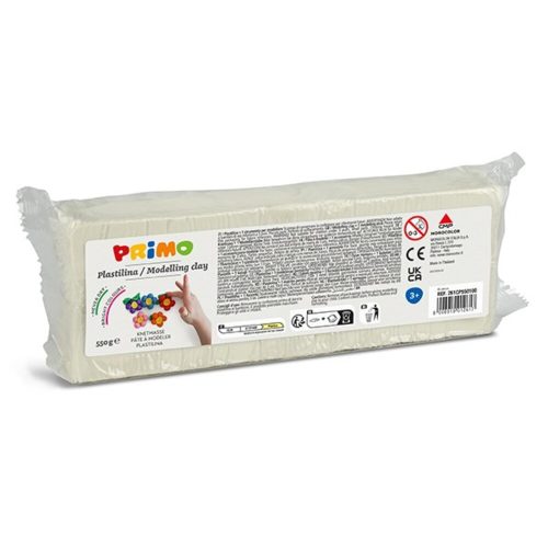 Plasticine PRIMO modeling plasticine 550 g white