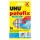 Plastic glue UHU transparent 56 cubes/pack