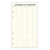 Ring calendar insert SATURNUS L365 binding planner yellow sheet 2025.