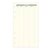 Ring calendar insert SATURNUS M365 cost planner yellow sheet